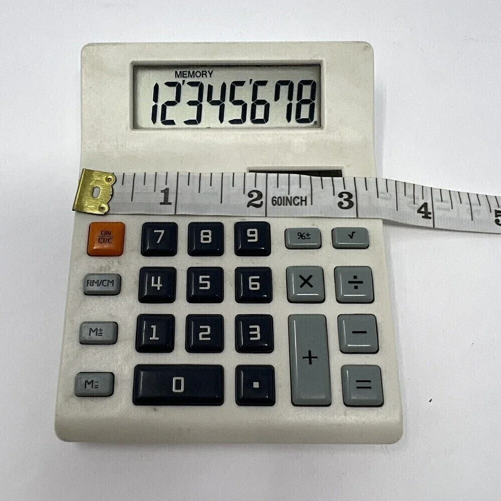 Canon Calculator Mini Solar Power Calculator Model LS-80Z Works